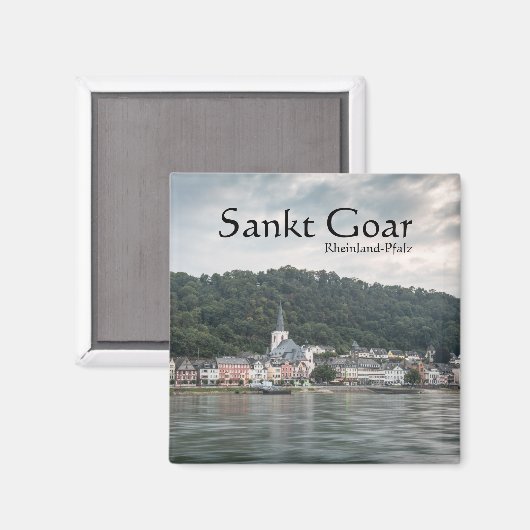 St. Goar am Rhein Magneet (Voorkant / Achterkant)