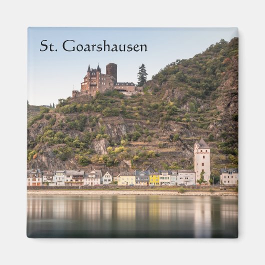 St. Goarshausen - Burg Katz Magneet (Voorkant)