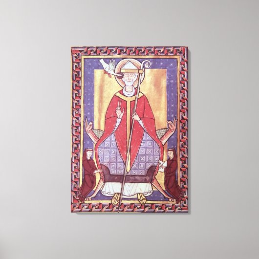 St. Gregory Canvas Afdruk (Voorkant)
