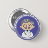 St. Guiseppe Moscati Ronde Button 5,7 Cm (Voorkant /achterkant)
