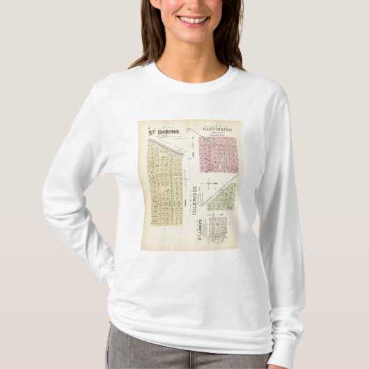 St. Helena, Nebraska T-shirt (Voorkant)