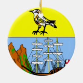 ST. HELENA*, Ornement de Noël de l'Atlantique Sud (Dos)