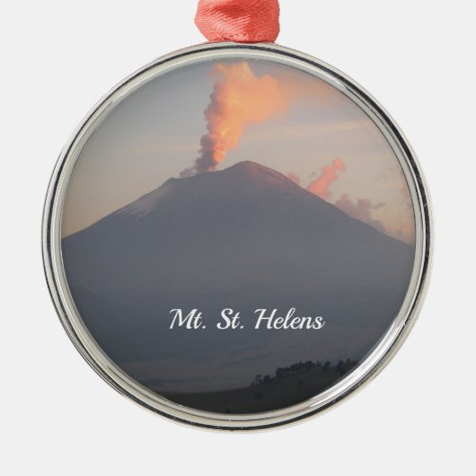 St. Helens Metalen Ornament (Voorkant)