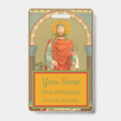 St. Hendrik II, Keizer (BBS 10; Stijl 2) Badge (Achterkant)