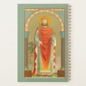St. Henry II, Keizer (BBS 10) 5.5 "x8.5" Klein Planner (Achterkant)