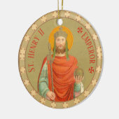 St. Henry II, keizer (BBS 10) Keramisch Ornament (Links)