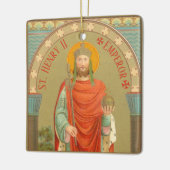 St. Henry II, keizer (BBS 10) Keramisch Ornament (Links)