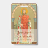 St. Henry II, keizer (BBS 10; Style 1) Badge (Achterkant)