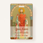 St. Henry II, keizer (BBS 10; Style 1) Badge (Achterkant)