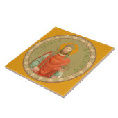 St. Henry II, keizer (BBS 10; Style 1) Tegeltje (Zijkant)