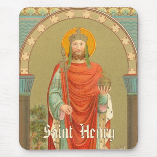 St. Henry II, keizer (BBS 10; Style 2) Muismat (Voorkant)