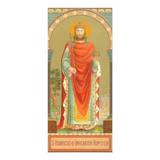 St. Henry II, keizer (BBS 10; Style 3) Reclamekaart (Voorkant)