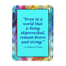 St. Hildegard de Bingen Quote Magnet