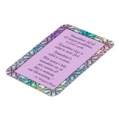 St. Hildegard de Bingen Quote Magnet (Côté Gauche)