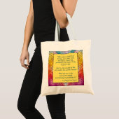 St. Hildegard de Bingen Sac fourre-tout de devis (Devant (produit))