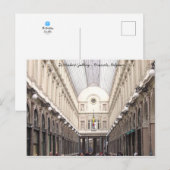 St. Hubert Gallery ~ Brussel, België Briefkaart (Voorkant / Achterkant)