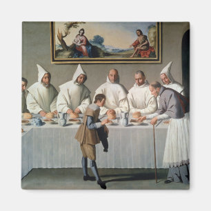 St. Hugh of Cluny (1024-1109) in de fabriek van Magneet