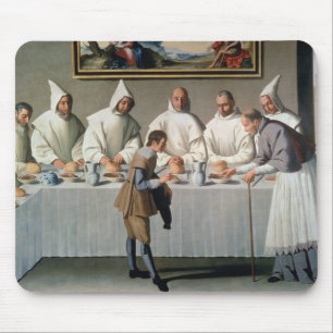 St. Hugh of Cluny (1024-1109) in de fabriek van Muismat