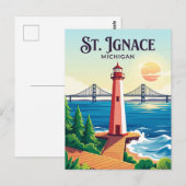 St. Ignace VS Briefkaart (Voorkant / Achterkant)