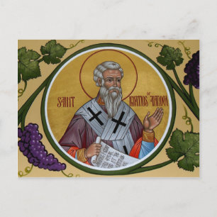 St. Ignatios of Antioch Prayer Card Briefkaart