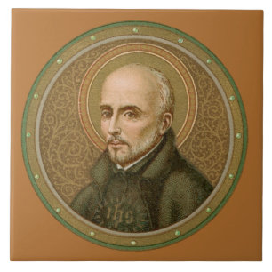 St. Ignatius Loyola (BK 050; Stijl 2) Tegeltje