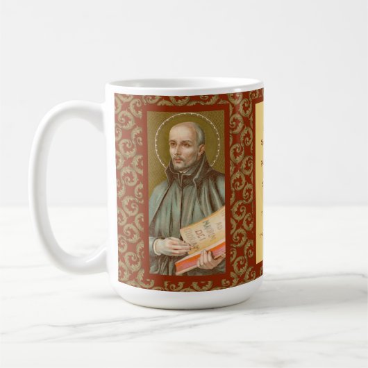 St. Ignatius Loyola (JM 27; Bio) Mug de café (Gauche)