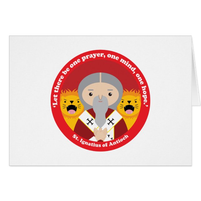 St. Ignatius van Antioch (Voorkant Horizontaal)