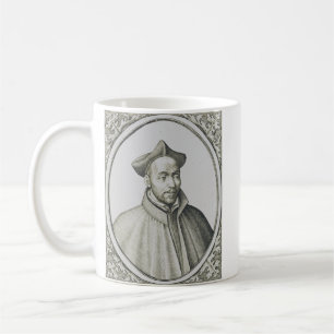 St. Ignatius van Loyola Gravure Antieke Kunst Koffiemok