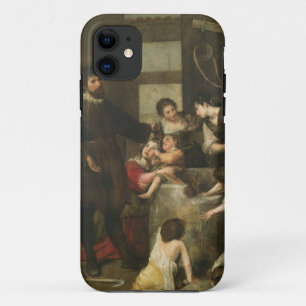 St. Isidore redt een kind dat in een handdoek was  iPhone 11 Hoesje