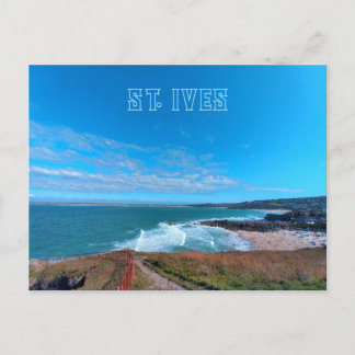St. Ives - Beach - Cornwall Briefkaart