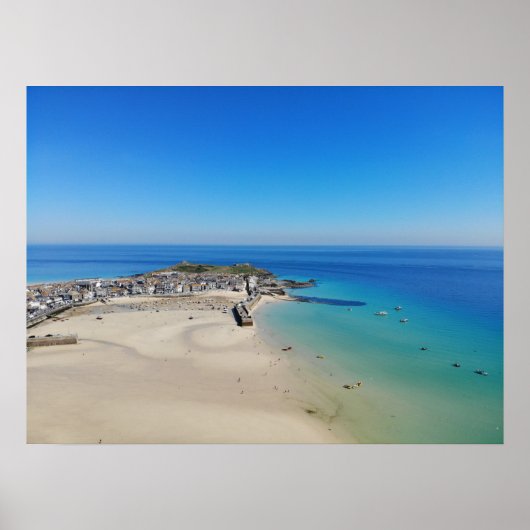 St. Ives, Cornwall, Engeland Poster (Voorkant)