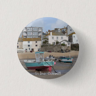 St. Ives, Cornwall, Engeland Ronde Button 3,2 Cm