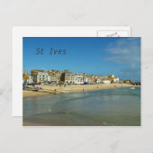 St. Ives Cornwall England Foto Briefkaart (Voorkant / Achterkant)