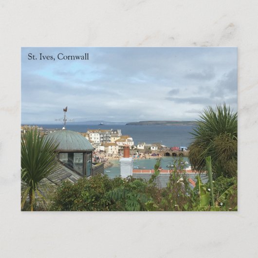 St. Ives Cornwall Postcard Briefkaart (Voorkant)
