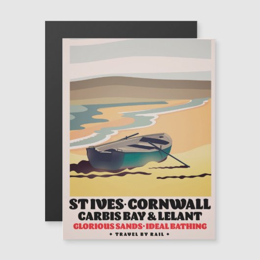 St Ives Cornwall Reisposter (Voorkant / Achterkant)