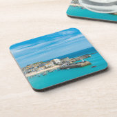 St Ives skyline Bier Onderzetter (Linkerzijde)