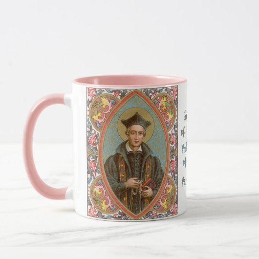 St. Ivo de Kermartin (BK 015) Café Mug 1 (Gauche)