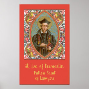 St. Ivo van Kermartin (BK 015) Poster
