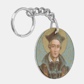St. Ivo van Kermartin (BK 015) Sleutelhanger (Voorkant Links)