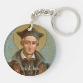 St. Ivo van Kermartin (BK 015) Sleutelhanger (Achterkant)