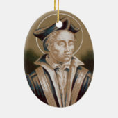 St. Ivo van Kermartin (M 005) Keramisch Ornament (Achterkant)