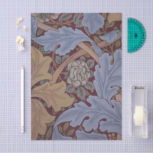 St. James Acanthus Leaf Pattern by William Morris Tissuepapier (Craft)