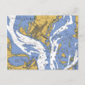 St. James City, Florida Nautical Chart Briefkaart (Voorkant)