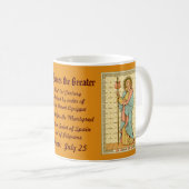 St. James de Grote (RLS 05) Koffie Mok 2a (Voorkant rechts)