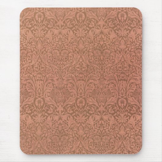 St. James door William Morris, Vintage Textiel Kun Muismat (Voorkant)