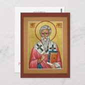 St. James, frère de la carte de prière du Seigneur (Devant / Derrière)