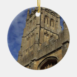 St. James Kerk Toren, Chipping Camden Keramisch Ornament
