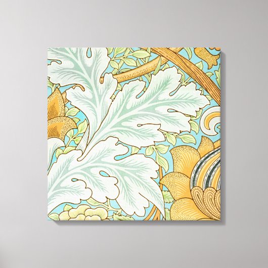 St James Pattern (door William Morris) Canvas Afdruk (Voorkant)