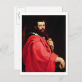 St. James the Apostle, c.1612-13 (zie panel) Briefkaart (Voorkant / Achterkant)