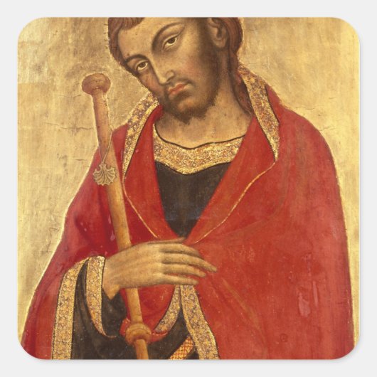 St. James the Great Vierkante Sticker (Voorkant)